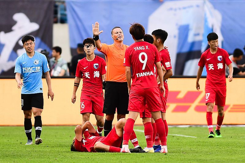 天海遭遇主场失利，保级形势不容乐观